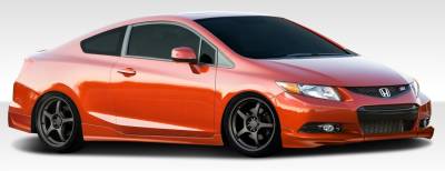 Duraflex - Honda Civic 2DR Duraflex H-Sport Body Kit - 6 Piece - 107954