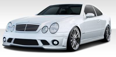 Duraflex - Mercedes-Benz CLK Duraflex C63 Look Body Kit - 4 Piece - 108059