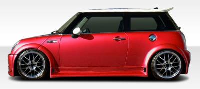 Duraflex - Mini Cooper Duraflex Type Z Wide Body Fender Flares - 6 Piece - 108320