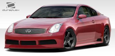 Duraflex - Infiniti G35 2DR Duraflex GT500 Wide Body Kit - 9 Piece - 108505