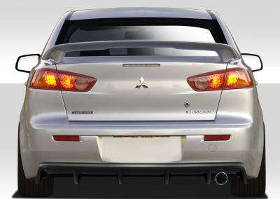 Duraflex - Mitsubishi Lancer Duraflex M Power Rear Diffuser - 1 Piece - 109290