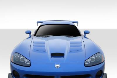 Duraflex - Dodge Viper Duraflex ACR Look Hood - 1 Piece - 112360