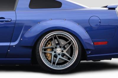 Duraflex - Ford Mustang Circuit Duraflex 75MM Rear Fender Flares 112636