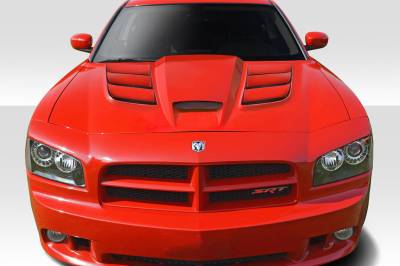 Duraflex - Dodge Charger Viper Look Duraflex Body Kit- Hood 113004