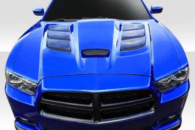 Duraflex - Dodge Charger Viper Look Duraflex Body Kit- Hood 113005