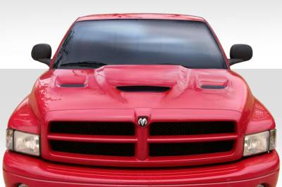 Duraflex - Dodge Ram Hellcat Look Duraflex Body Kit- Hood 113210