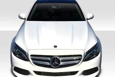 Duraflex - Mercedes C Class C63 Duraflex Body Kit- Hood 114007