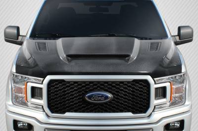 Carbon Creations - Ford F150 CVX Carbon Fiber Creations Body Kit- Hood 115896