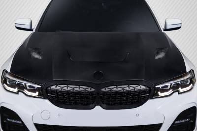 Carbon Creations - BMW 3 Series AF1 Look Carbon Fiber Creations Body Kit- Hood 116020