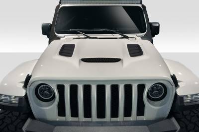 Duraflex - Jeep Wrangler Vortex Look Duraflex Body Kit- Hood!!! 116097