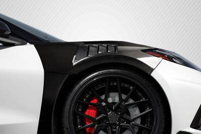 Carbon Creations - Chevrolet Corvette Gran Veloce Carbon Fiber Front Fender Vents 116594