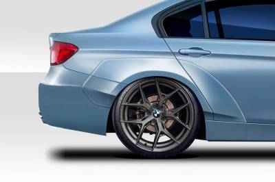 Duraflex - BMW 3 Series KTV Duraflex 6pcs Rear Fender Flares 117446