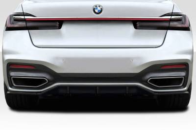 Duraflex - BMW 7 Series Gala Duraflex Rear Bumper Lip Diffuser Body Kit 118445