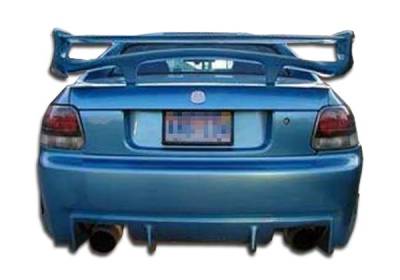 Duraflex - Honda Del Sol Duraflex Buddy Rear Bumper Cover - 1 Piece - 101247