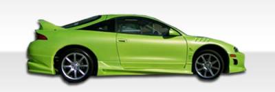 Duraflex - Mitsubishi Eclipse Duraflex Bomber Side Skirts Rocker Panels - 2 Piece - 101597