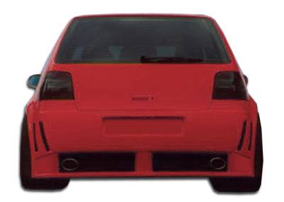 Duraflex - Volkswagen Golf GTI Duraflex Piranha Rear Bumper Cover - 1 Piece - 103120