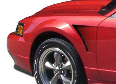 Duraflex - Ford Mustang Duraflex D-1 Fenders - 2 Piece - 104844