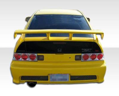 Duraflex - Honda CRX Duraflex Type M Rear Bumper Cover - 1 Piece - 100817