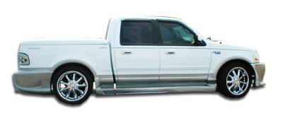 Duraflex - Ford F150 Duraflex Platinum Side Skirts Rocker Panels - 2 Piece - 101816