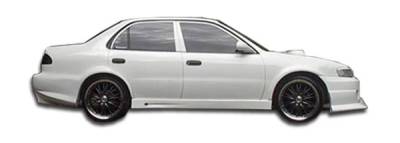 Duraflex - Toyota Corolla Duraflex Bomber Side Skirts Rocker Panels - 2 Piece - 102033