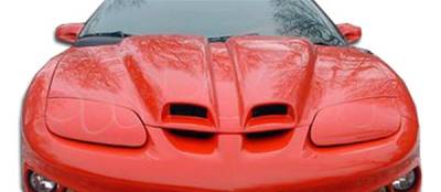 Duraflex - Pontiac Firebird Duraflex WS-6 Hood - 1 Piece - 103062