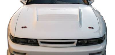 Duraflex - Nissan S13 Duraflex D-1 Hood - 1 Piece - 104236