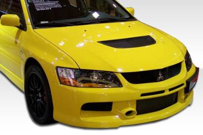 Duraflex - Mitsubishi Lancer Duraflex MR Edition Front Bumper Cover - 1 Piece - 104456