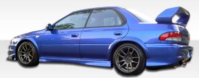 Duraflex - Subaru Impreza Duraflex S-Sport Side Skirts Rocker Panels - 2 Piece - 104497