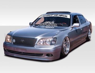 Duraflex - Lexus LS400 Duraflex VIP Design Front Bumper Cover - 1 Piece - 108106