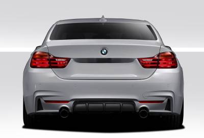 Duraflex - BMW 4 Series Duraflex M Performance Look Rear Diffuser - 1 Piece - 109543