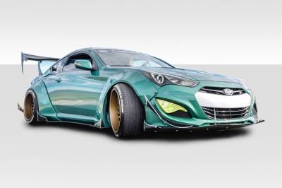 Duraflex - Hyundai Genesis Circuit Duraflex Full Body Kit 112992