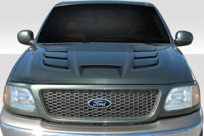 Duraflex - Ford F150 Viper Look Duraflex Body Kit- Hood 113775