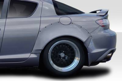 Duraflex - Mazda RX8 RBS Duraflex Rear Fender Flares 114362