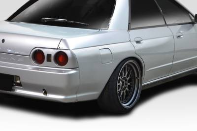 Duraflex - Nissan Skyline X Factor Duraflex 4 Pcs Rear Fender Flares 114756