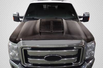 Carbon Creations - Ford Super Duty GT500 V2 Carbon Fiber Creations Body Kit- Hood 115365