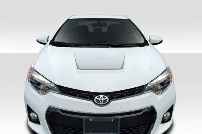 Duraflex - Toyota Corolla Circuit Duraflex Body Kit- Hood 115575