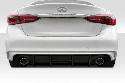 Duraflex - Infiniti Q50 SRK Duraflex Rear Bumper Diffuser Lip Body Kit 116337