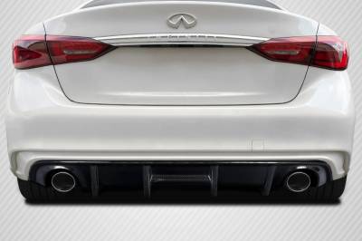 Carbon Creations - Infiniti Q50 SRK Carbon Fiber Creations Rear Diffuser Lip Body Kit 116338