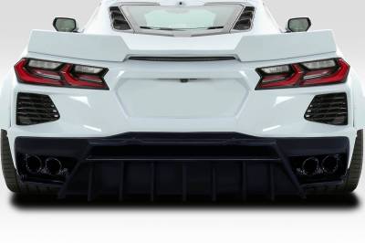 Duraflex - Chevrolet Corvette Gran Veloce Duraflex Rear Diffuser Body Kit 116587