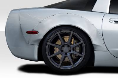 Duraflex - Chevrolet Corvette Circuit Duraflex Body Kit- Rear Fender Flares 116886