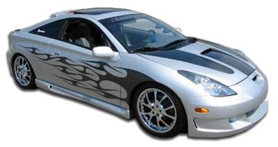 Duraflex - Toyota Celica Duraflex Type K Side Skirts Rocker Panels - 2 Piece - 100191