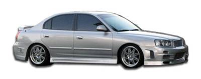 Duraflex - Hyundai Elantra Duraflex Skyline Side Skirts Rocker Panels - 2 Piece - 100268