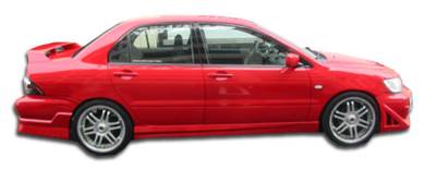 Duraflex - Mitsubishi Lancer Duraflex Walker Side Skirts Rocker Panels - 2 Piece - 100372