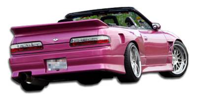 Duraflex - Nissan 240SX Duraflex V-Speed Rear Bumper Cover - 1 Piece - 100853