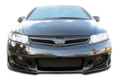 Duraflex - Honda Civic 4DR Duraflex B-2 Front Bumper Cover - 1 Piece - 103518