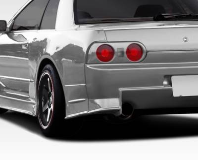 Duraflex - Nissan Skyline Duraflex R324 Conversion Rear Fender Flares - 2 Piece - 106604