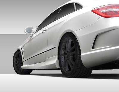 Duraflex - Mercedes E Class 2DR Eros Version 3 Duraflex Side Skirts Body Kit 112263