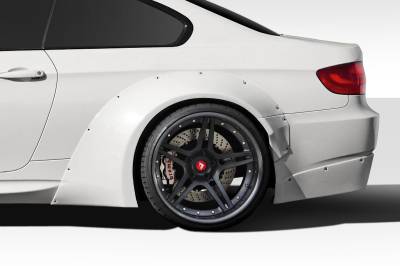 Duraflex - BMW 3 Series Duraflex Circuit Wide Body Rear Fender Flares - 4 Piece - 112600