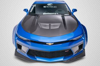 Carbon Creations - Chevrolet Camaro Grid DriTech Carbon Fiber Body Kit- Hood 113177