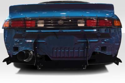 Duraflex - Nissan 240SX RBS V2 Duraflex Wide Rear Bumper Lip Body Kit 113849